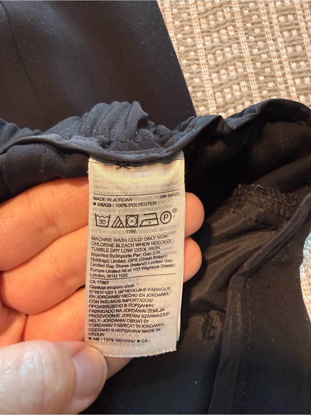 Banana Republic Black Hayden Dress Pants - Picture 4 of 5
